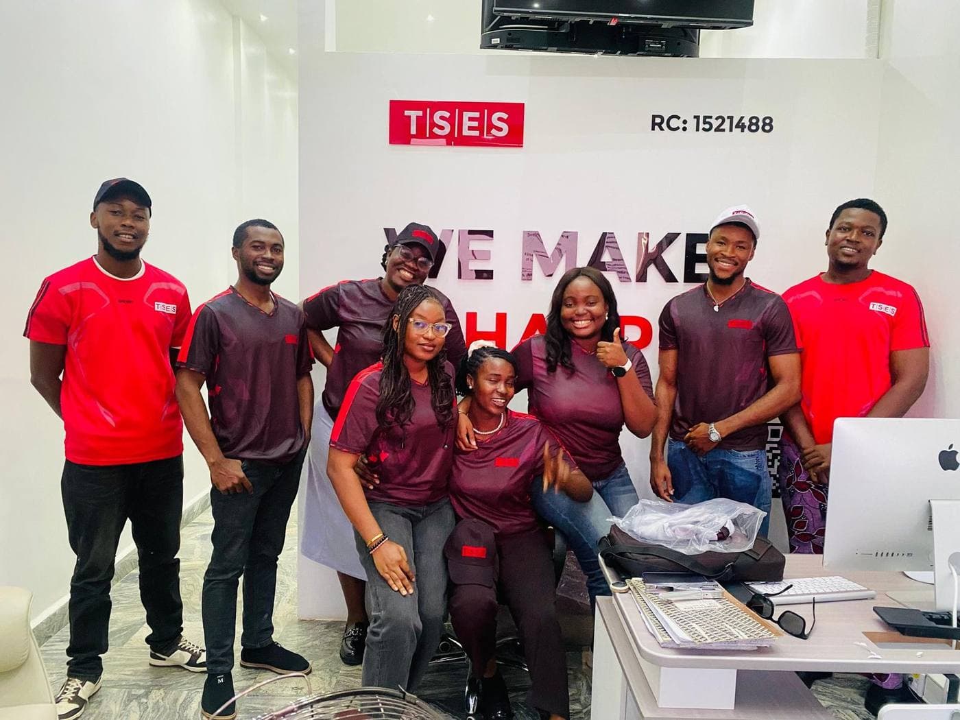 The TSES team in Abuja